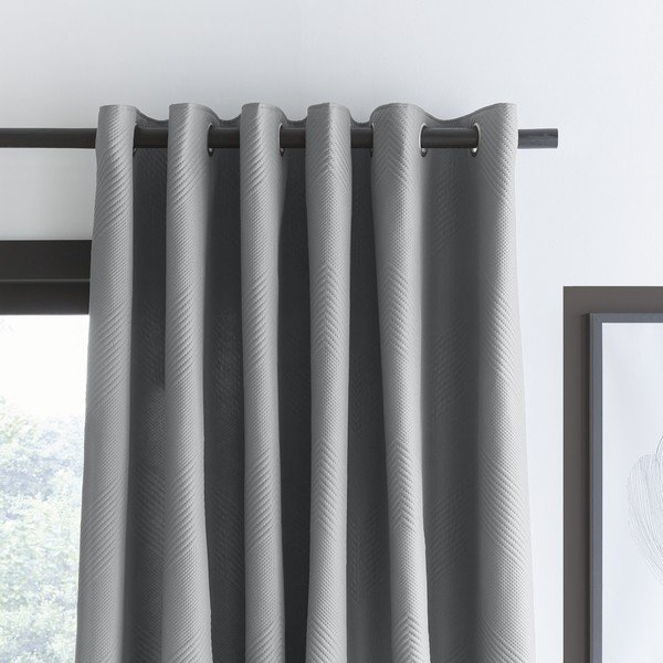 Tende grigie in set di 2 pezzi 229x168 cm Pinsonic - Catherine Lansfield