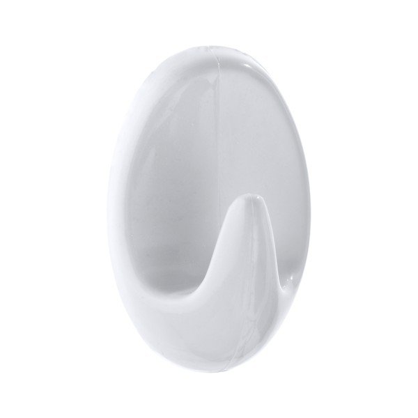 Set di 3 ganci ovali bianchi - Wenko