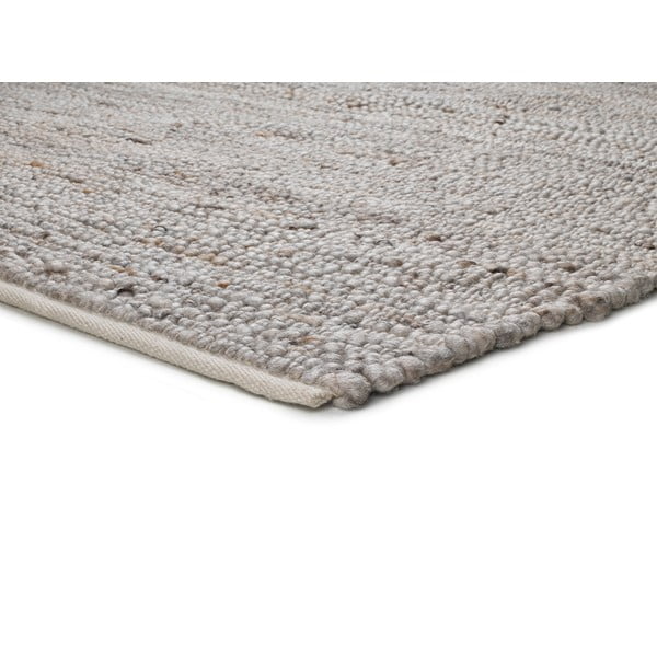 Tappeto beige chiaro in plastica riciclata , 140 x 200 cm Cinder - Universal-image-2