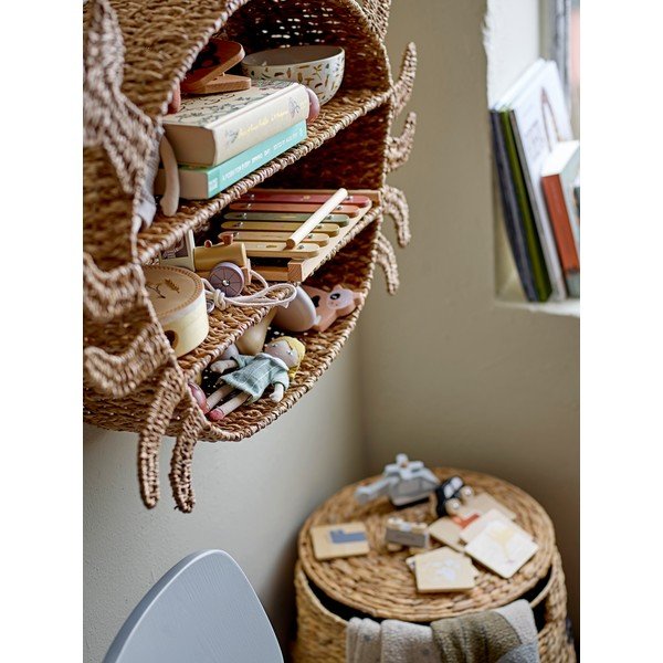 Scaffale in rattan per bambini Barney - Bloomingville Mini-image-2