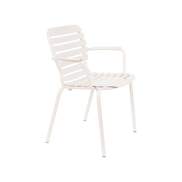 Sedia da giardino in metallo bianca Vondel - Zuiver-image-2