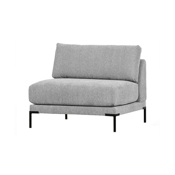 Modulo divano grigio chiaro (parte centrale) Couple - WOOOD