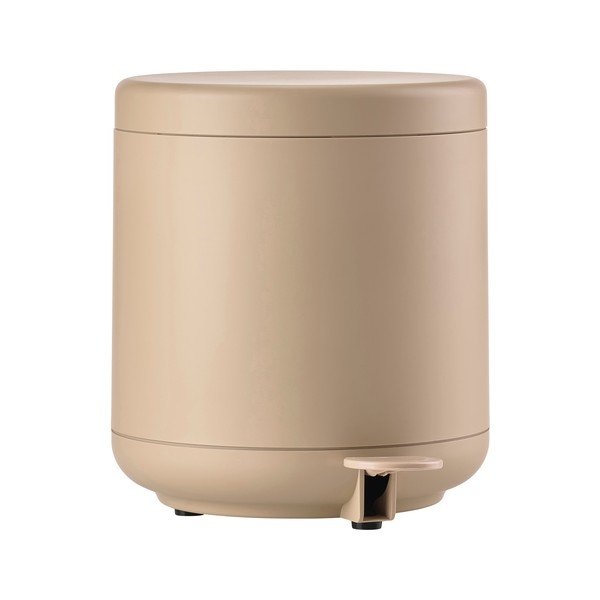 Cestino per la spazzatura beige con pedale 4 l Ume – Zone