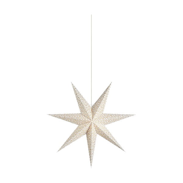 Decorazione luminosa bianca con motivo natalizio ø 45 cm Baroque - Markslöjd