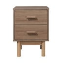 Comodino effetto rovere in colore naturale Melanie - Støraa