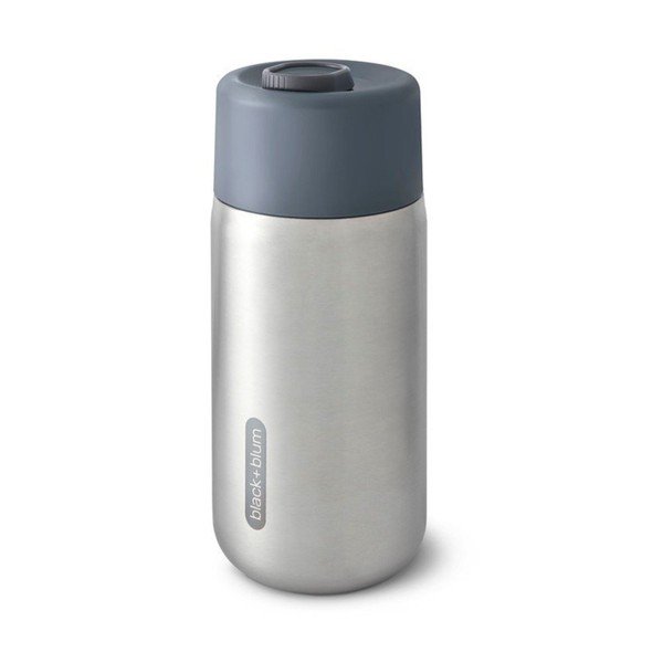 Tazza termica argentata in acciaio inox 340 ml – Black + Blum