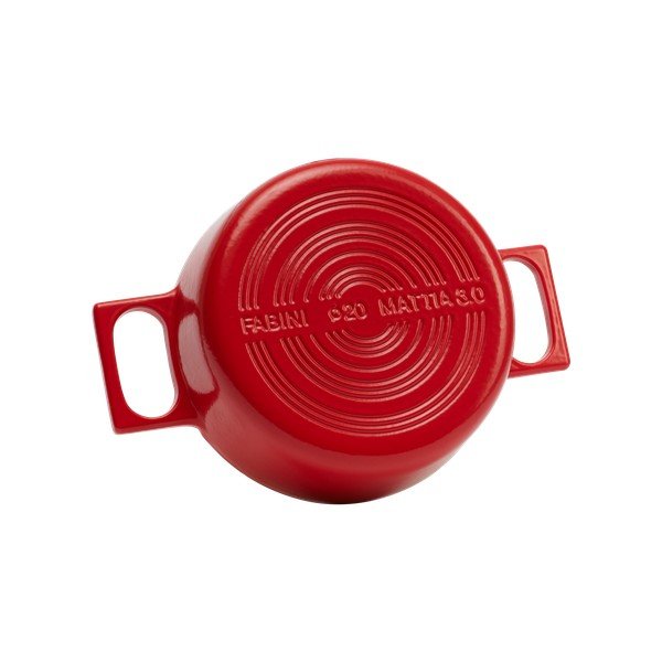 Casseruola in ghisa con coperchio incluso adatta all'induzione 2 l Mattia 3.0 – FABINI-image-2