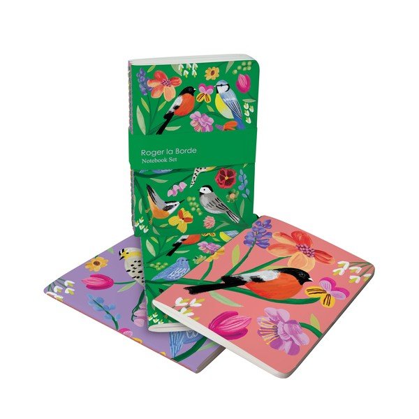 Set di 3 quaderni 64 pagine formato A6 Birdhaven - Roger la Borde-image-2