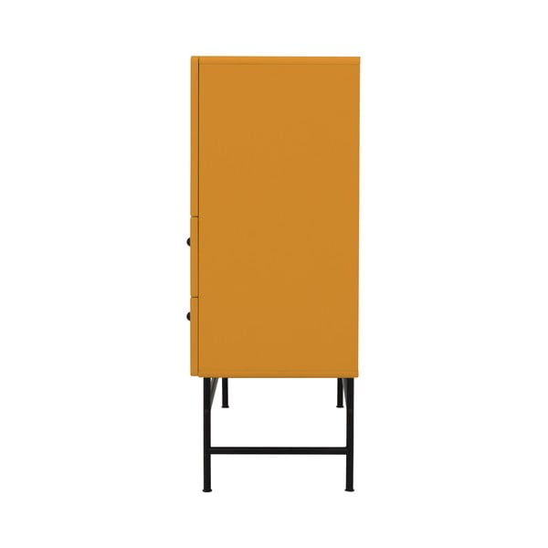 Cassettiera alta gialla 106x107 cm Cocktail - Tenzo-image-4
