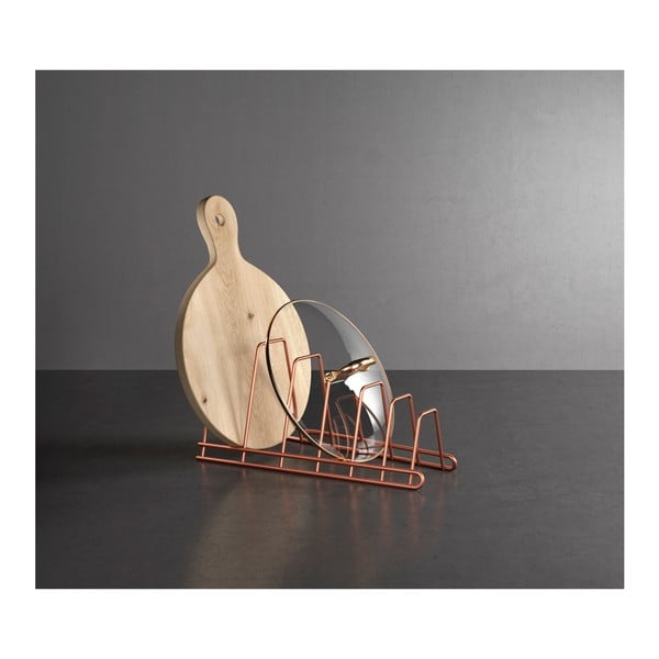 Supporto per coperchio color rame Cricket - Metaltex-image-1