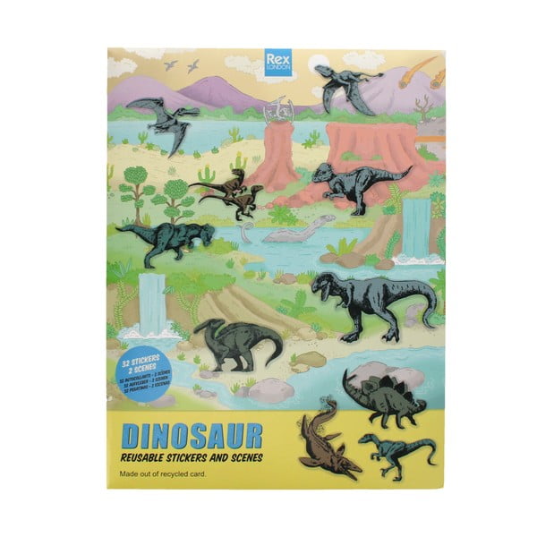 Set da gioco creativo con dinosauri Prehistoric Land - Rex London-image-2