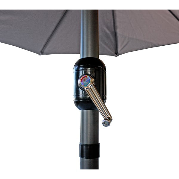 Ombrellone marrone chiaro 265x460 cm - Garden Pleasure-image-3