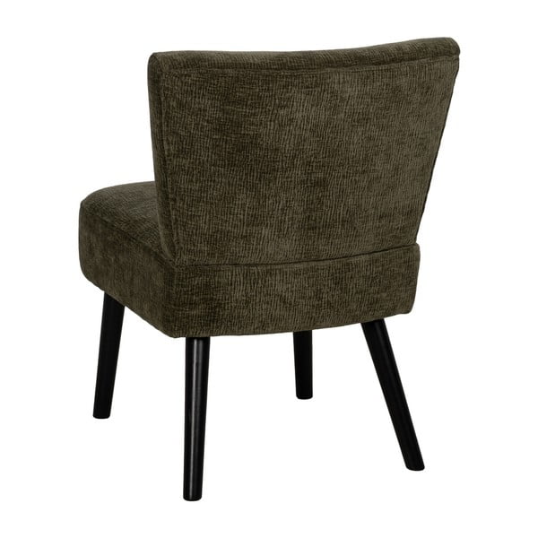 Poltrona verde con rivestimento in ciniglia – Ixia-image-3