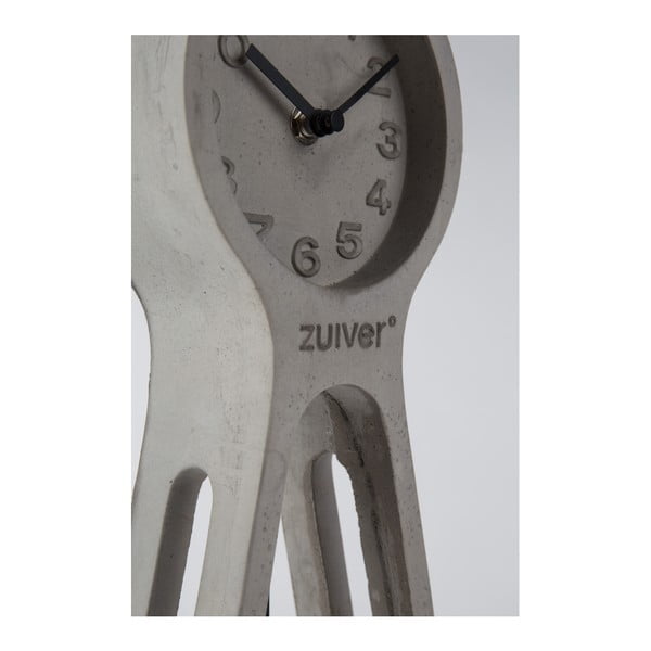 Orologio da tavolo in cemento grigio a pendolo - Zuiver-image-3