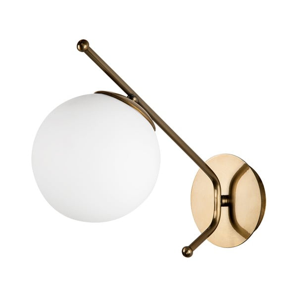 Lampada da parete color oro, altezza 31 cm Star - Squid Lighting-image-2