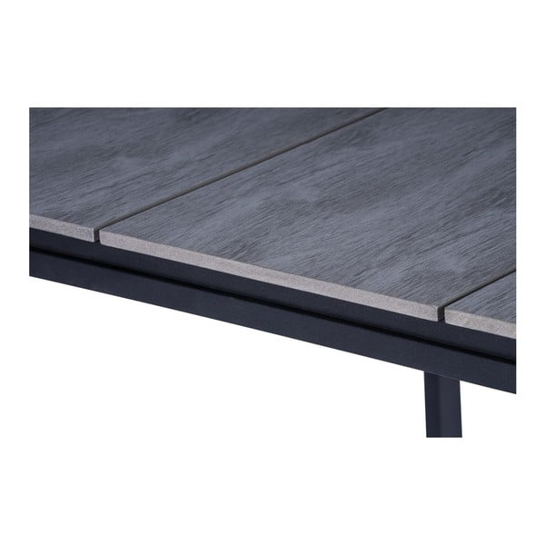 Set di 2 sedie da pranzo in rattan Carla e tavolo nero Strong - Bonami Essentials-image-3