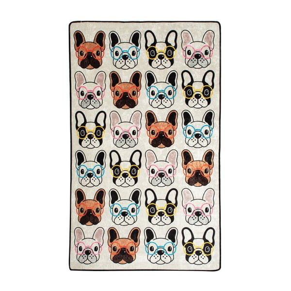 Tappeto per bambini , 100 x 160 cm Dogs - Conceptum Hypnose