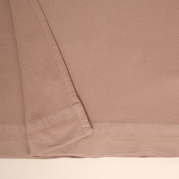 Copriletto in cotone beige per letto matrimoniale 160x220 cm Hasir - Mijolnir-image-2