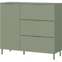 Armadietto verde opaco 109x98x40 cm Savoca – Germania