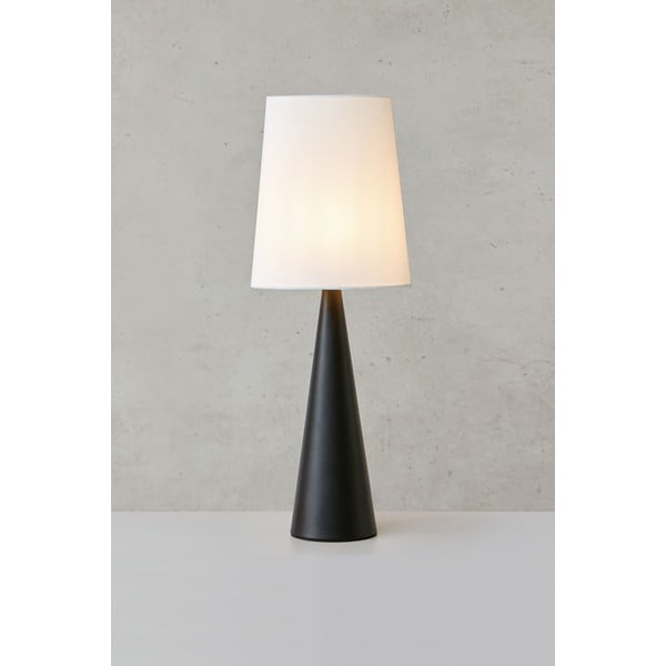 Lampada da tavolo bianca e nera (altezza 64 cm) Conus - Markslöjd-image-1