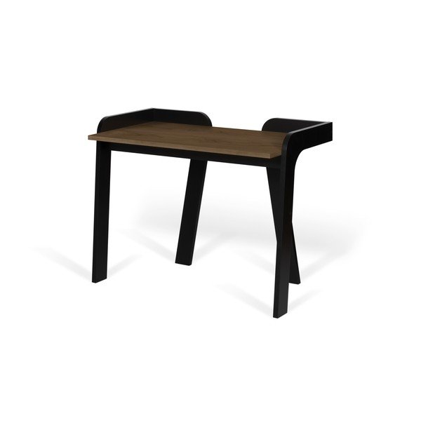 Tavolo da lavoro con piano in legno di noce 105x57,6 cm Maya - TemaHome-image-1