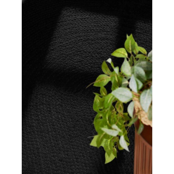 Tappeto nero in iuta reversibile/tessuto a mano 160x230 cm Braided – Hanse Home-image-3