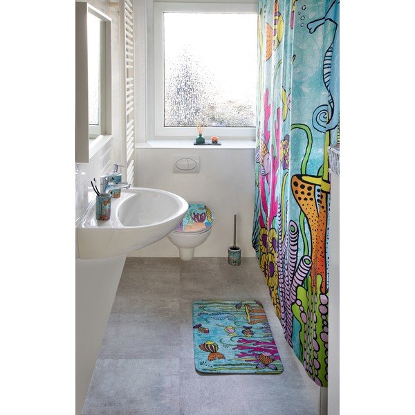 Sedile per wc con chiusura automatica 37 x 44,5 cm Rollin'Art Under Water - Wenko-image-1
