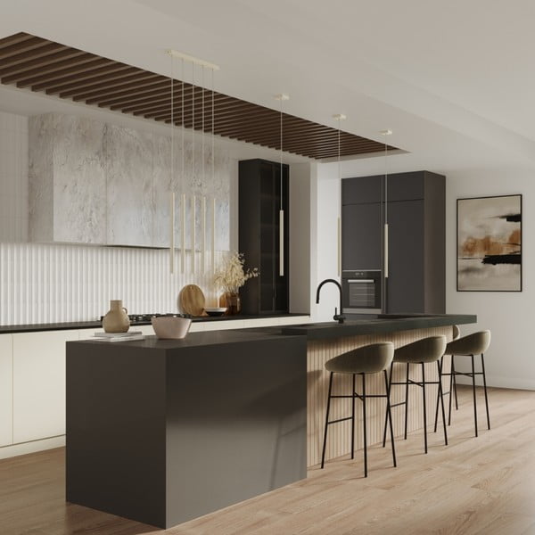 Lampadario color crema Fideus – Sollux-image-2