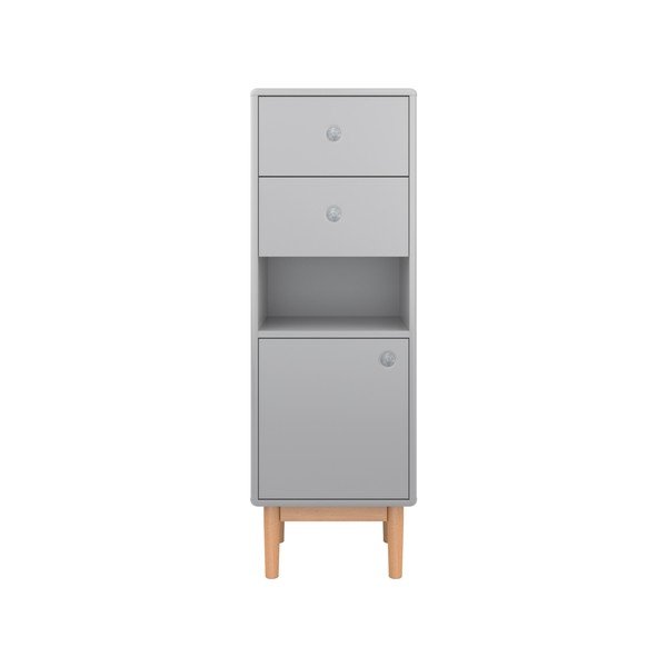Mobile bagno alto sospeso grigio 40x100 cm Color Bath - Tom Tailor-image-2