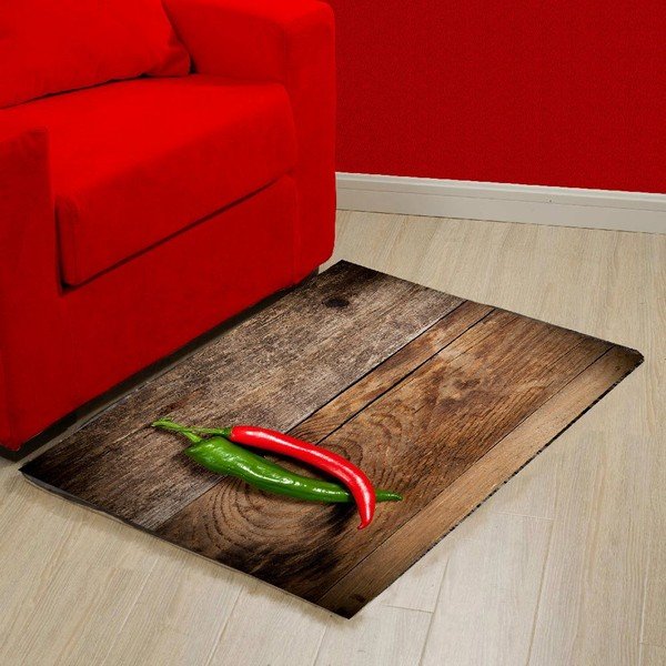 Tappetino in vinile Peperoncino, 52 x 75 cm - Zerbelli-image-3