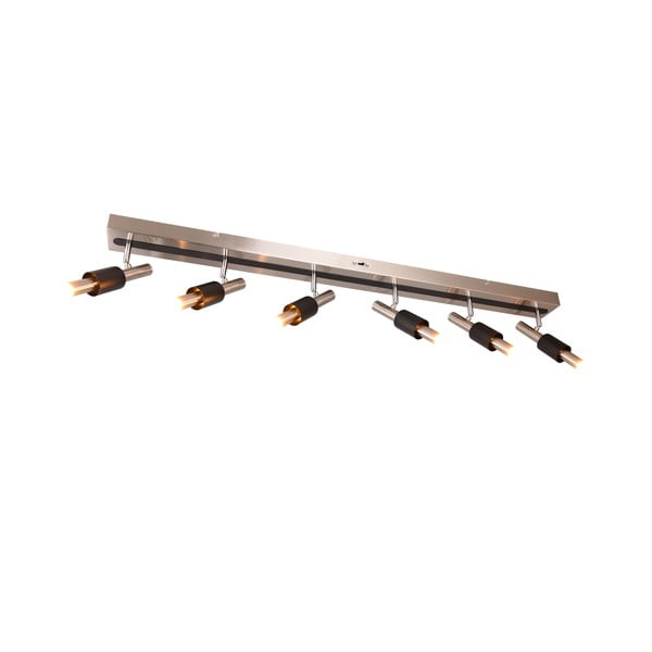 Faretto LED nero e argentato 20,5x120 cm Ikaris – Trio Select-image-3
