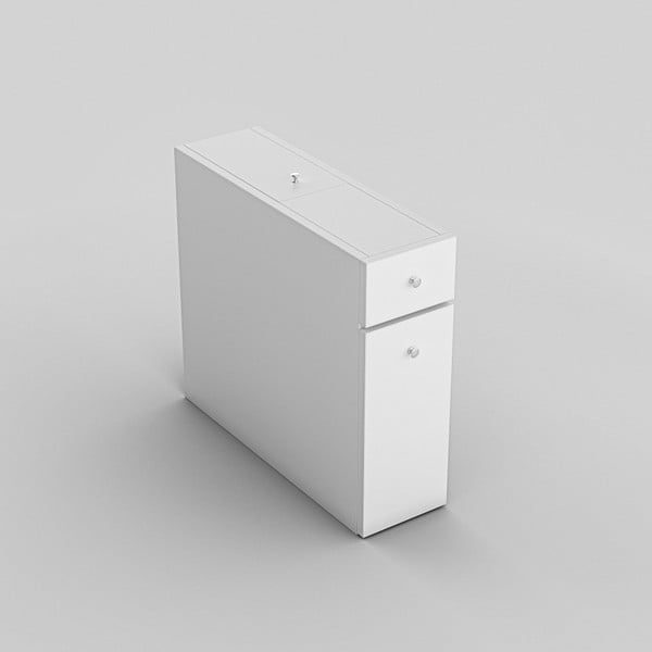 Mobile bagno bianco Garetto Calencia White - Kalune Design