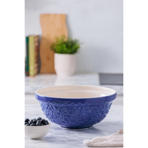 Ciotola blu in gres ø 26 cm Fruits Blueberry – Mason Cash-image-1