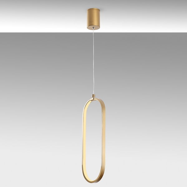 Lampadario LED dorato Can – Opviq lights-image-1