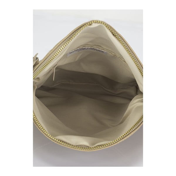 Borsa in pelle beige Renae - Lisa Minardi-image-3