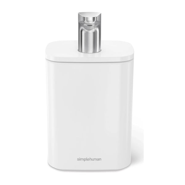 Dispenser di sapone in acciaio bianco 473 ml Pulse - simplehuman-image-3