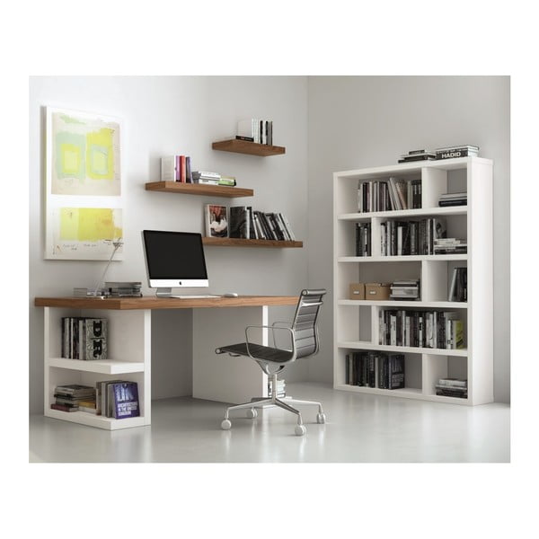 Libreria bianca 120x173 cm Dublin - TemaHome-image-3
