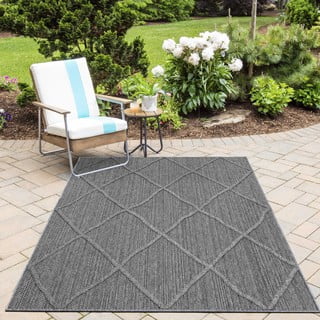 Tappeto grigio per esterni 80x150 cm Patara - Ayyildiz Carpets