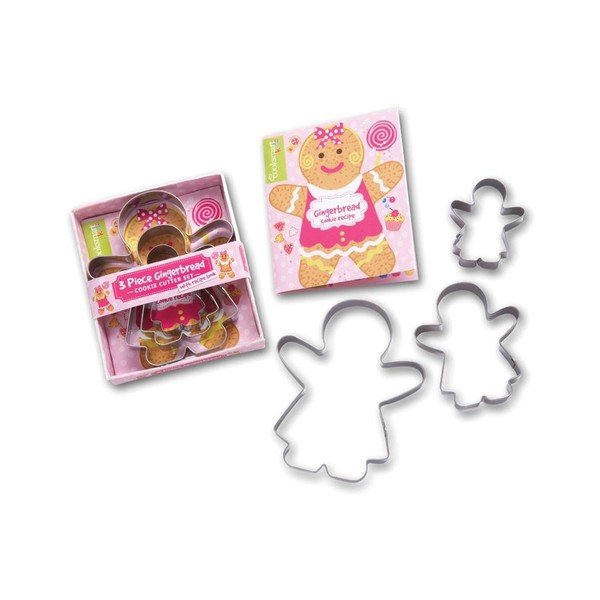 Sada 3 vykrajovátek Cooksmart ® Gingerbread Girl