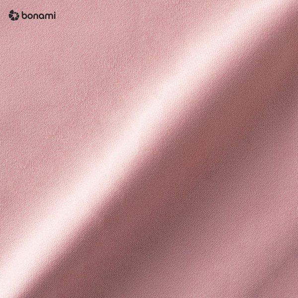 Poltrona in velluto rosa chiaro Sardaigne - Mazzini Sofas-image-1