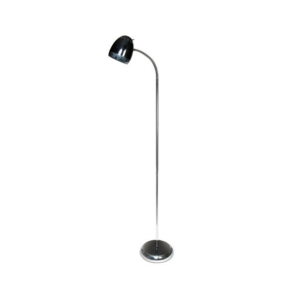 Černá stojací lampa ETH Harley