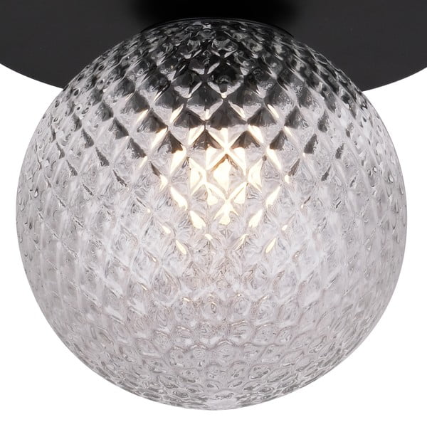 Lampada da soffitto nera , ø 14 cm Musa - SULION-image-2