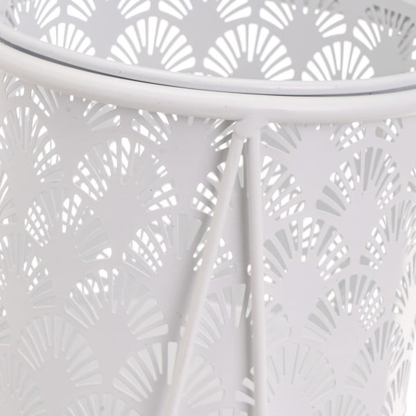 Portafiori in metallo in set di 2 pezzi ø 22 cm (altezza 40 cm) - Casa Selección-image-1