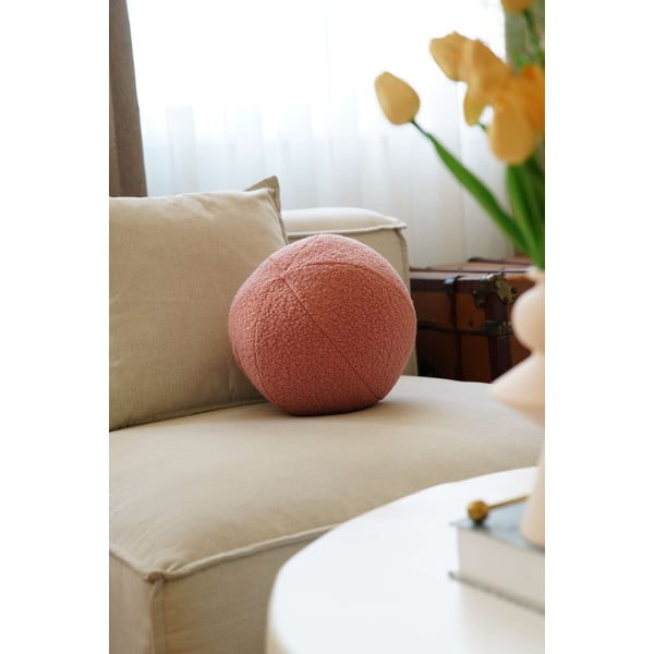 Cuscino decorativo in bouclé ø 20 cm Top – Mioli Decor-image-2