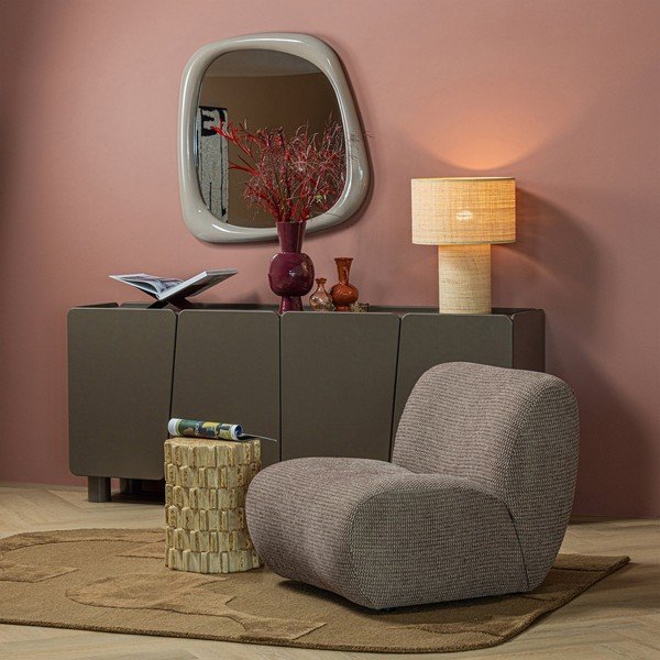 Tavolino rotondo in ceramica ø 35 cm Axu – WOOOD-image-2