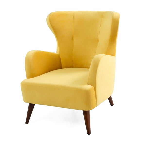 Poltrona gialla Jane Karina - Balcab Home-image-1