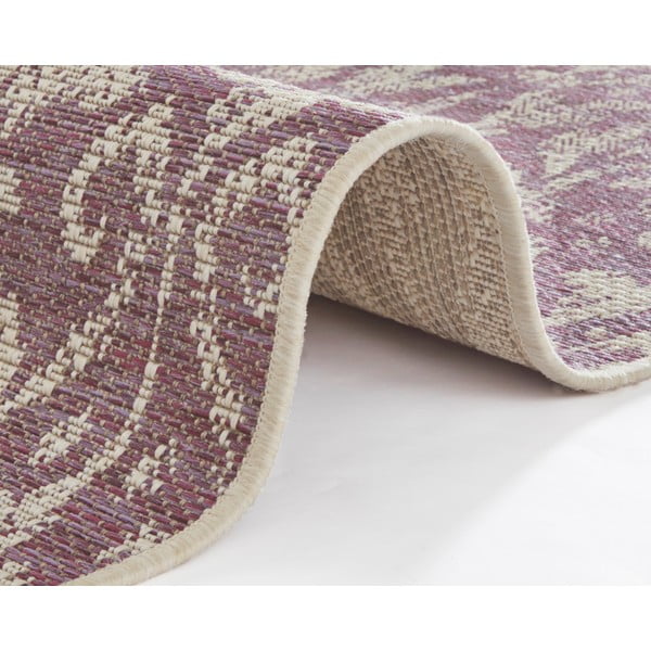 Tappeto da esterno viola e beige , 140 x 200 cm Hatta - NORTHRUGS-image-3