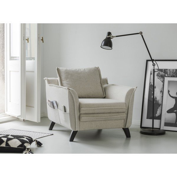 Poltrona beige chiaro Charming Charlie - Miuform-image-2