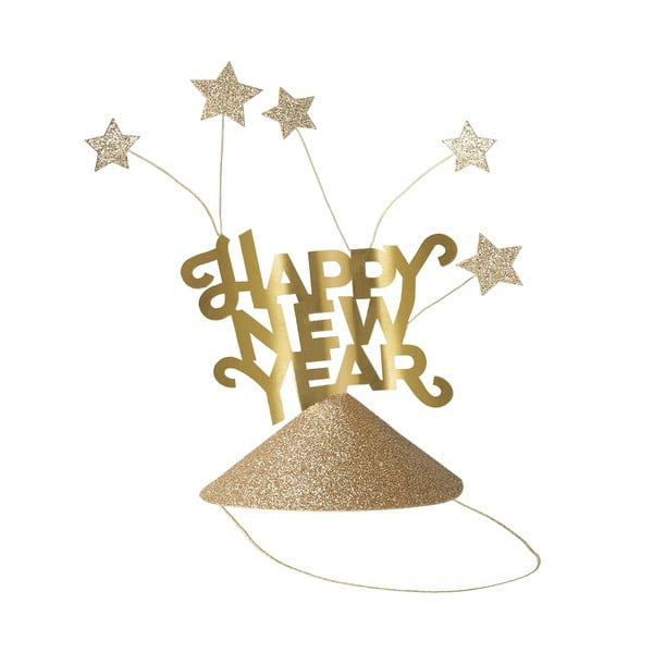 Cappelli da festa in set da 6 Happy New Year - Meri Meri