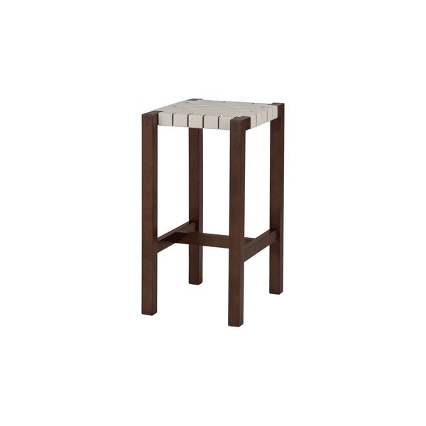 Sedia da bar marrone in rovere massiccio (altezza della seduta 68 cm) Toli – noo.ma